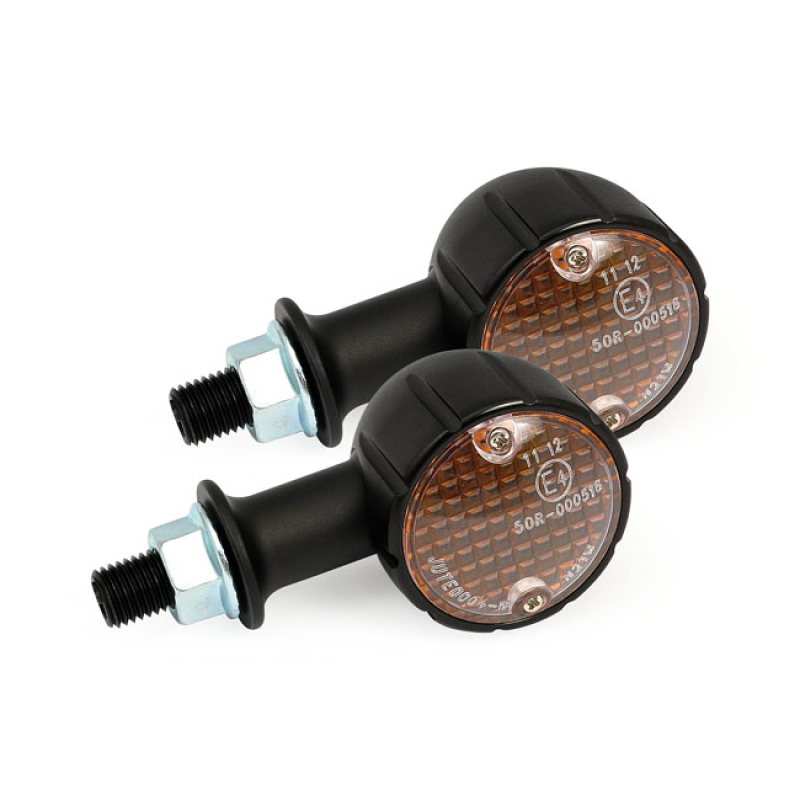 ARIZONA, HALOGEN TURN SIGNALS. BLACK. 20MM STEM - BLACK HOUSING   - 20 940844
