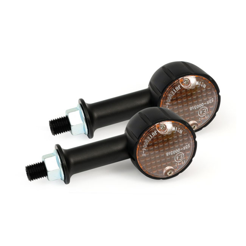 ARIZONA, HALOGEN TURN SIGNALS. BLACK. 40MM STEM - BLACK HOUSING   - 40 940846