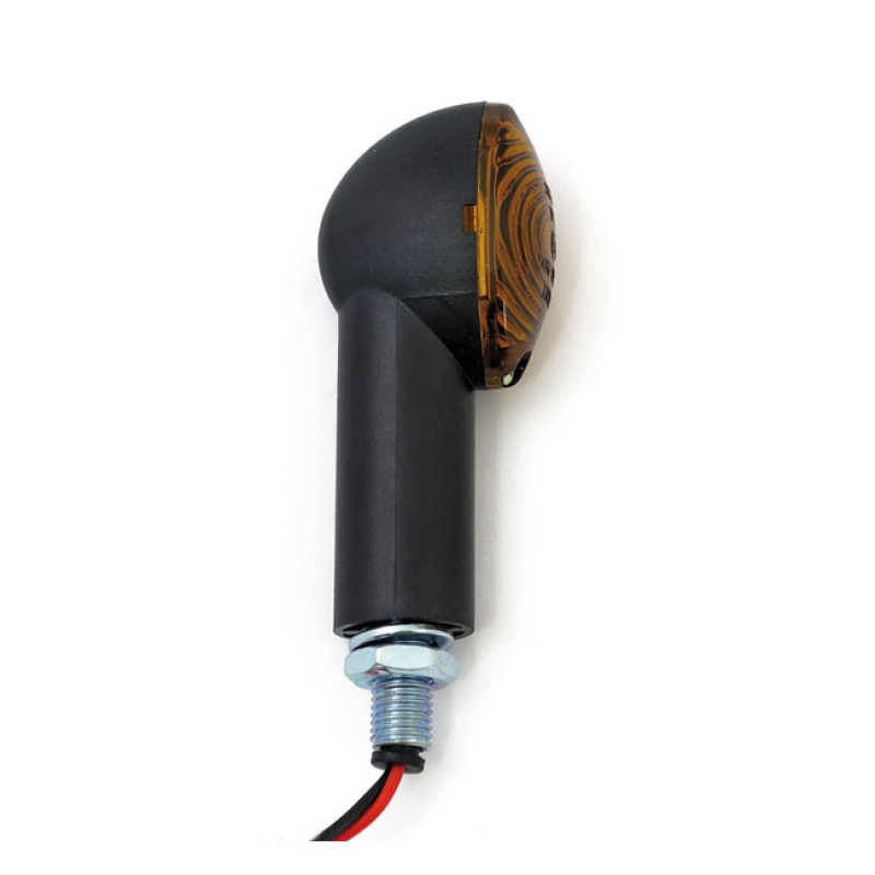 CATEYE MINI TURN SIGNALS 40MM STEM, BLACK WITH DARK LENS ECONOMICAL, S 940855