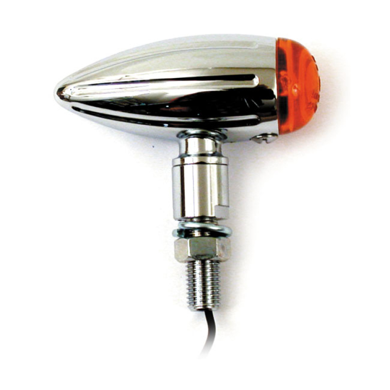 MICRO BULLET TURN SIGNALS, CHR. GROOVED 940901