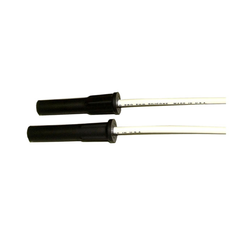 TAYLOR, 8MM PRO COMP UNIV. SPARK PLUG WIRE KIT. WHITE 941247