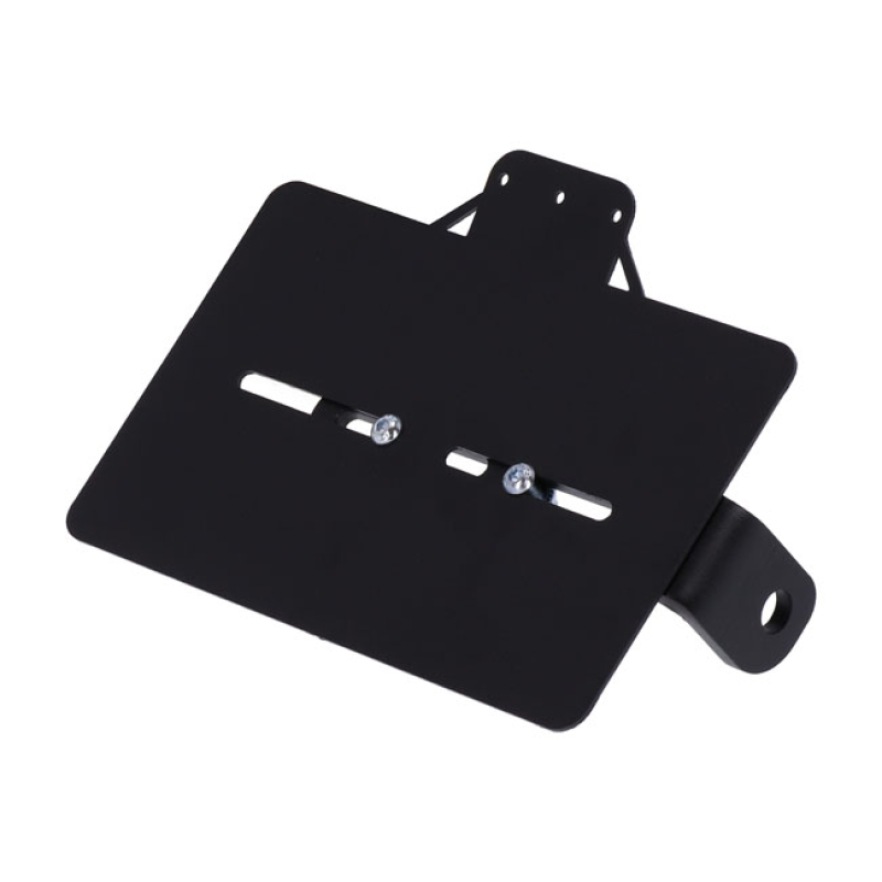 WESTLAND CUSTOMS, SIDE MOUNT LICENSE PLATE BRACKET FRANCE BLACK. FOR F 941558