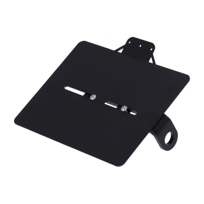 WESTLAND CUSTOMS, SIDE MOUNT LICENSE PLATE BRACKET UK BLACK. FOR UNITE 941562
