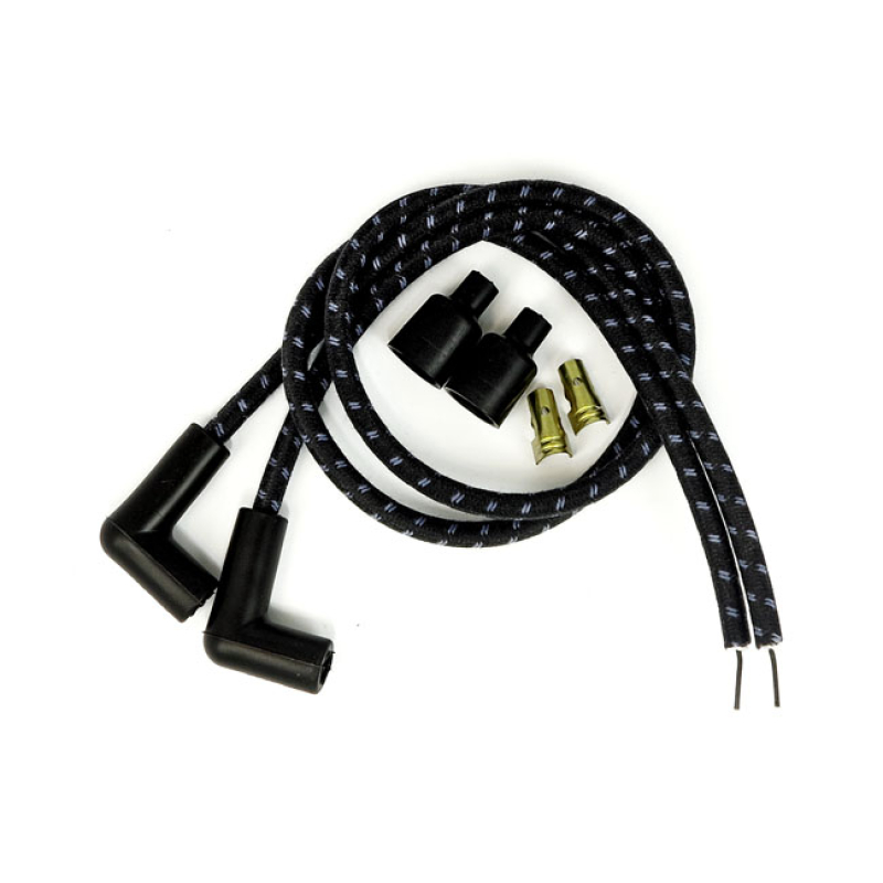 TAYLOR, UNIV. 7MM SPIRO-PRO CLOTH SPARK PLUG WIRE SET. 90Â° 941610