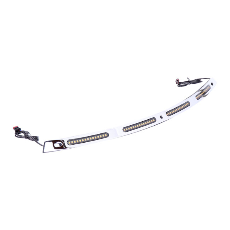 CUSTOM DYNAMICS, SEQUENTIAL WINDSHIELD TRIM. CHROME WITH SEQUENTIAL AM 941787