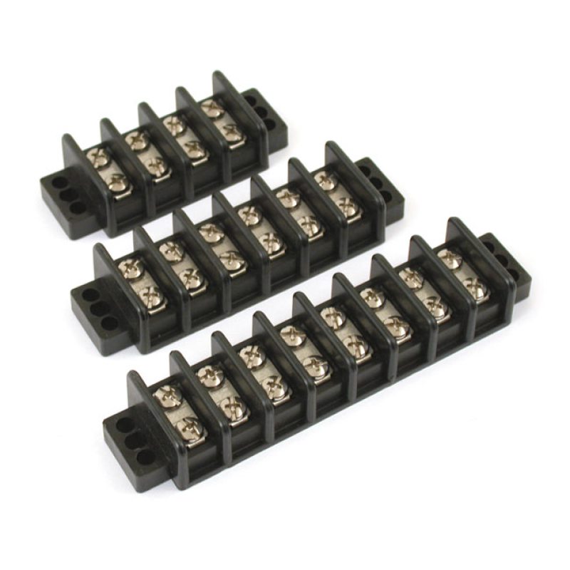 STANDARD CO., CONNECTION BLOCK. 4-WIRE 4 CONNECTORS, 8CM LONG. OVERALL 942080