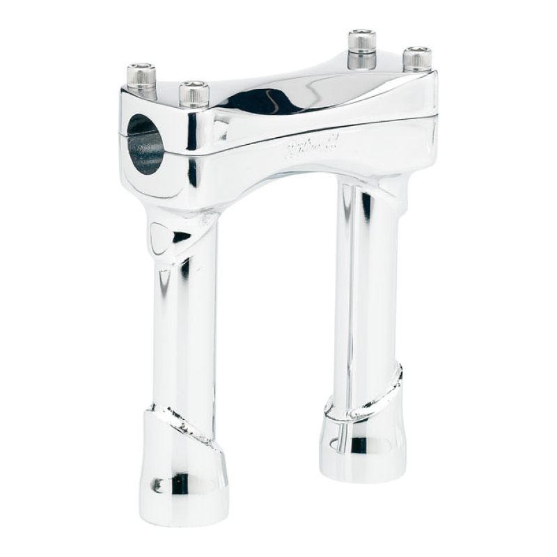 BILTWELL MURDOCK RISERS 6&quot; CHROME CHROME PLATED. THIS COMES WITH APPRO 942899