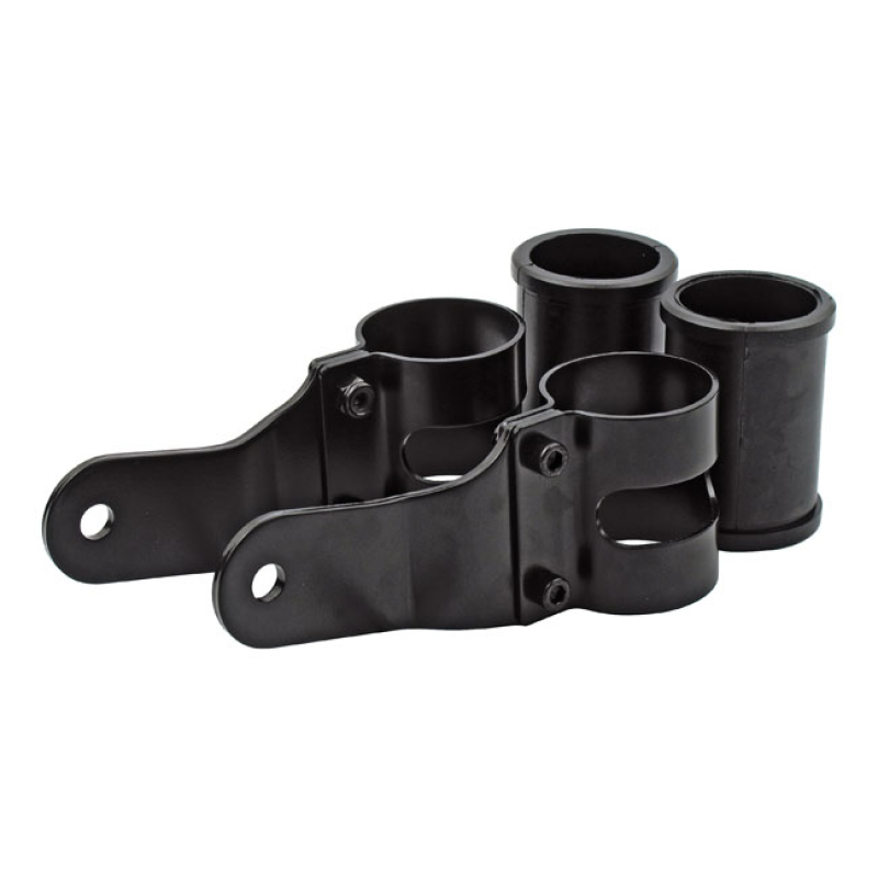 UNI-BASIC HEADLAMP BRACKET ASSEMBLY. BLACK. 38-42MM UNIVERSAL FORK TUB 943220