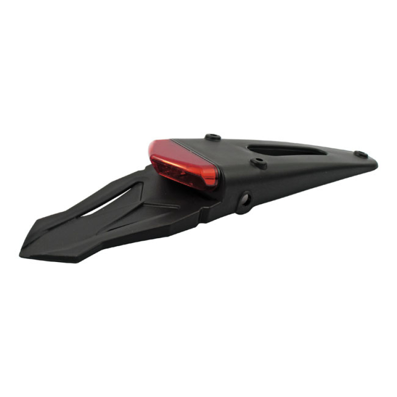 PLASTIC CUSTOM UNDER FENDER. WITH LED TAILLIGHT UNIVERSAL PLASTIC UNDE 943235