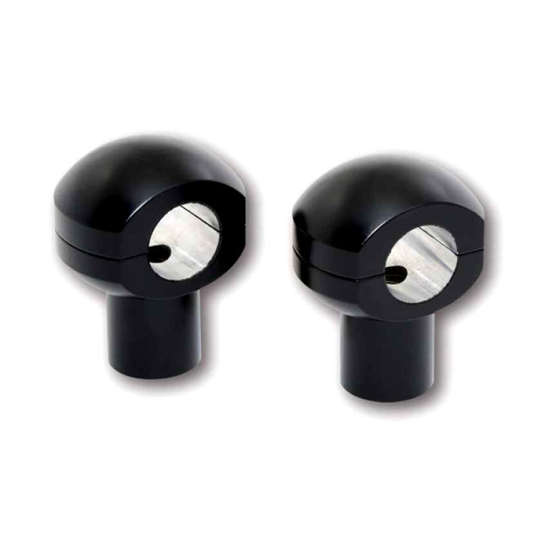 BALL RISERS 1&quot; HANDLEBARS, BLACK 943582