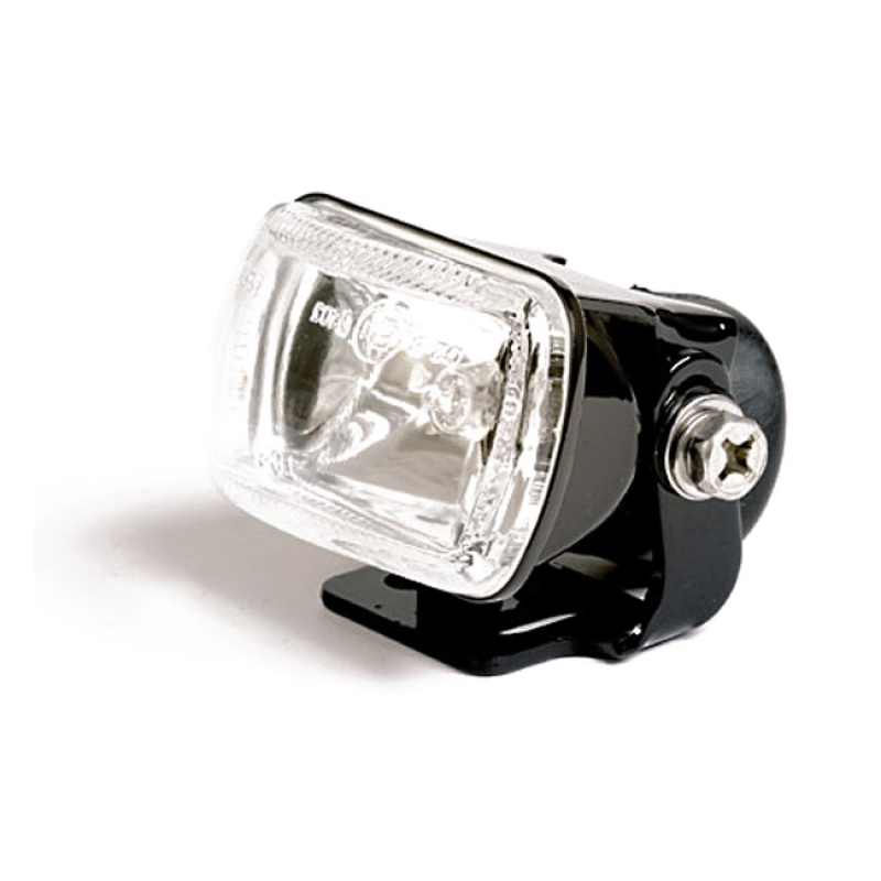 MICRO, H3 FOGLAMP. BLACK ECE APPROVED CLEAR LENS.   WITH H3 55W BULB. 943649