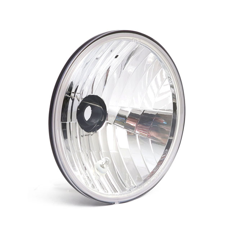 7" H4 HEADLAMP UNIT. CLEAR LENS ECE APPROVED CLEAR LENS. ASYMMETRIC 943663