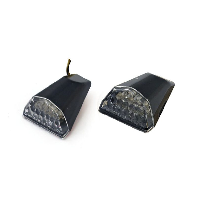 SWIFT, LED TURN SIGNALS. BLACK. CLEAR LENS - BLACK ABS HOUSING   - CLE 943865