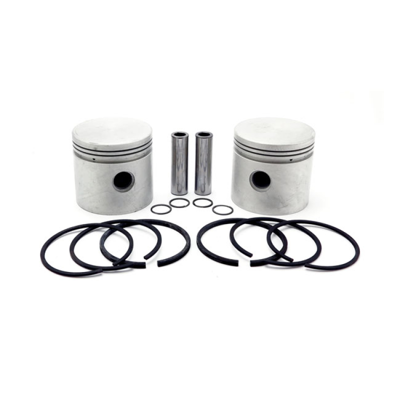 REPLACEMENT 80&quot; FLATHEAD PISTON KIT. STDCAST ALUMINUM PISTONS FOR A S 946480