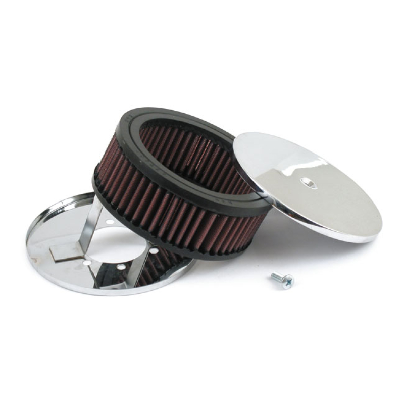 K&N AIR CLEANER 5 INCH OPEN ROUND 950191