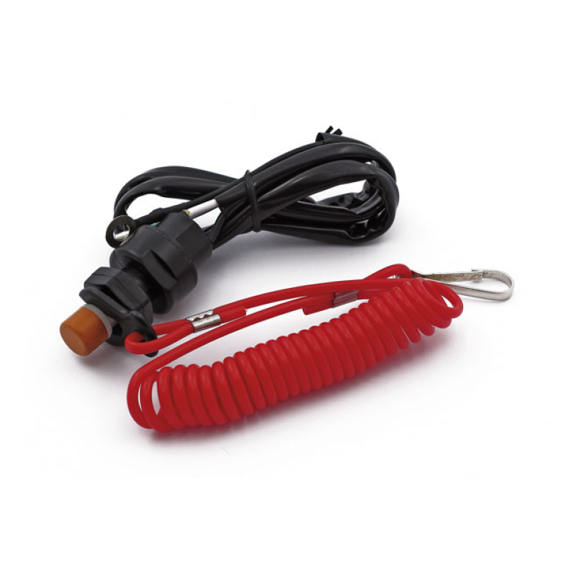 EMERGENCY IGNITION KILL SWITCH, CLIP-ON LANYARD WITH WIRING WITH CLIP- 950199
