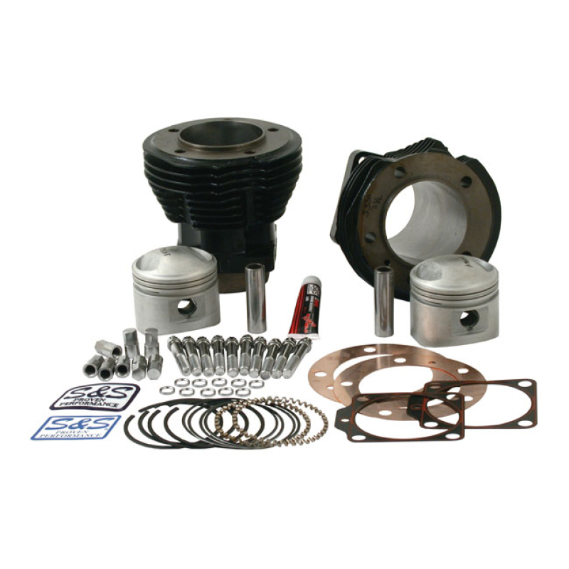 S&S, 3 1/2&quot; CYL KIT, WITH CAST PISTONS 951082