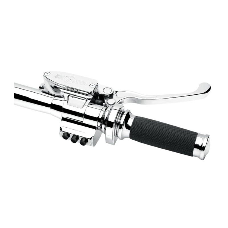 PM, CONTOUR HYDR. BRAKE MASTER CYLINDER 9/16&quot; BORE. POLISHED POLISHED 952265