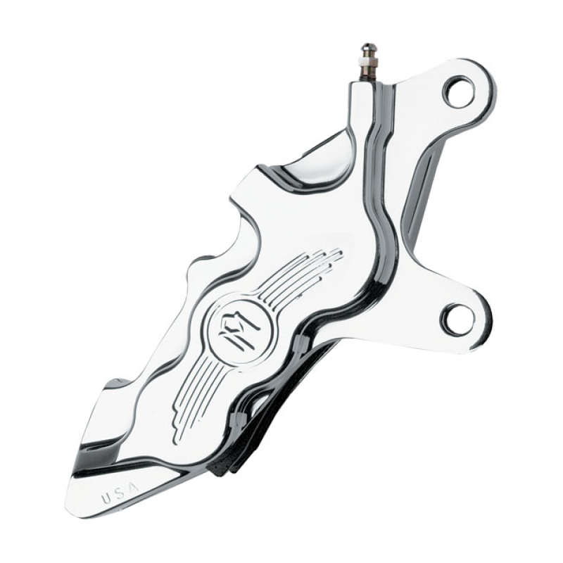PM, 6-P 112X6B CALIPER. BOLT-ON, 11.5&quot; RIGHT FRONT. POLISHED 952476
