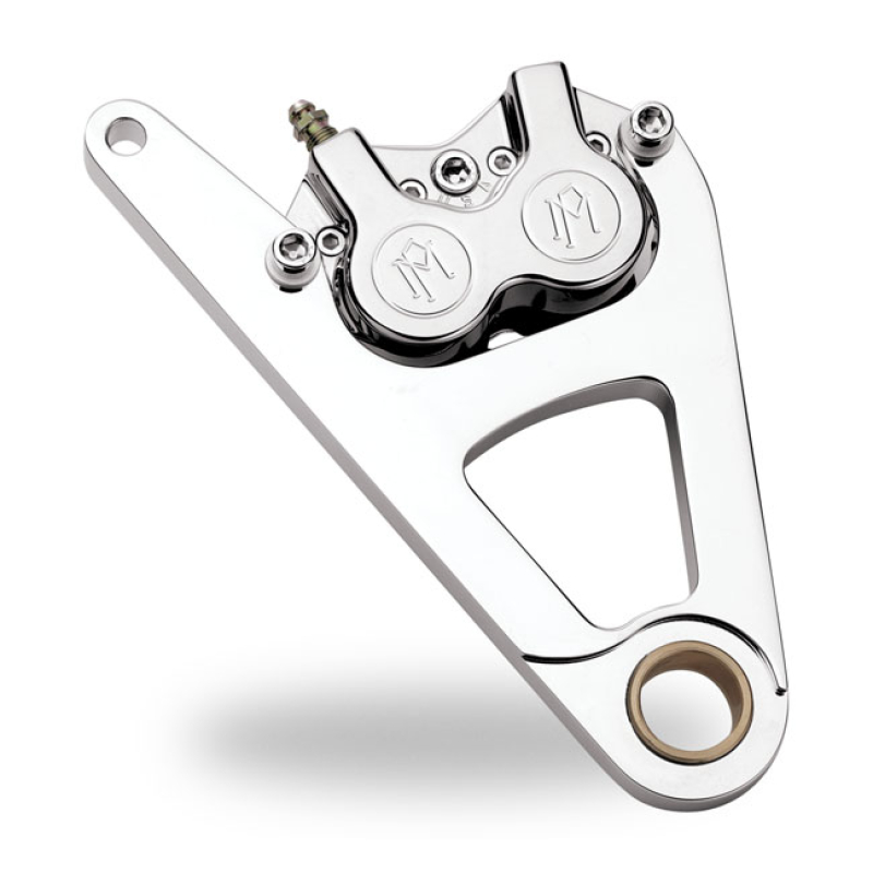 PM, RIGHT FRONT 4-P CALIPER BRACKET, 11.5&quot;. POLISHED 952554