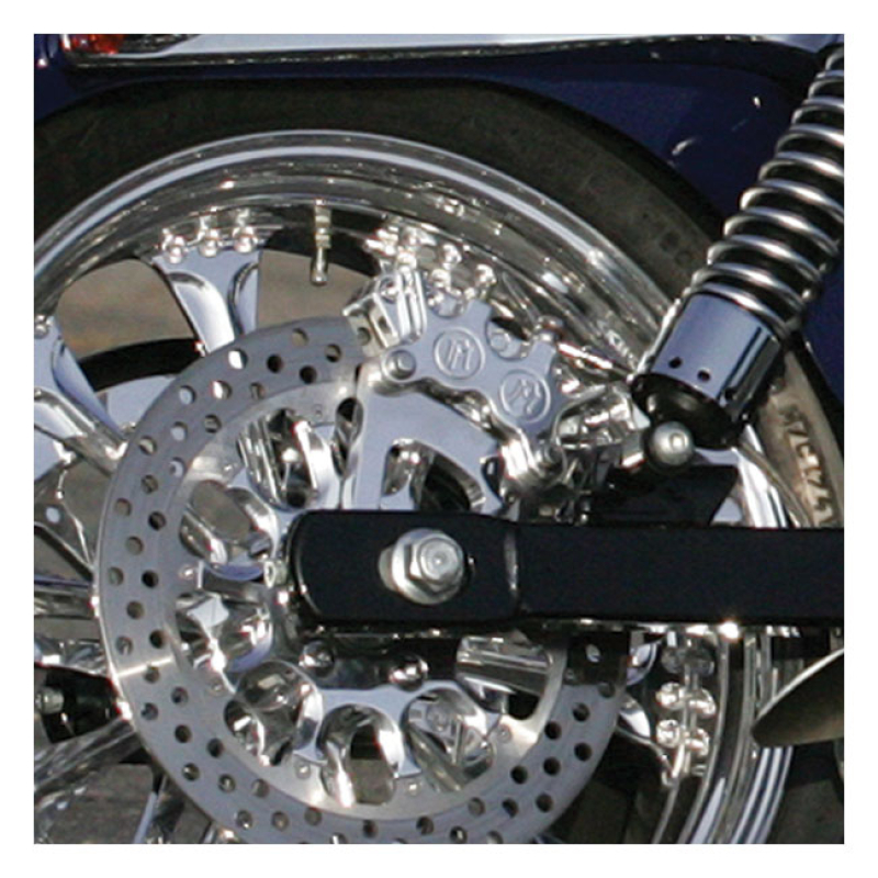 PM, REAR 4-P CALIPER BRACKET, 11.5&quot;. POLISHED 952593