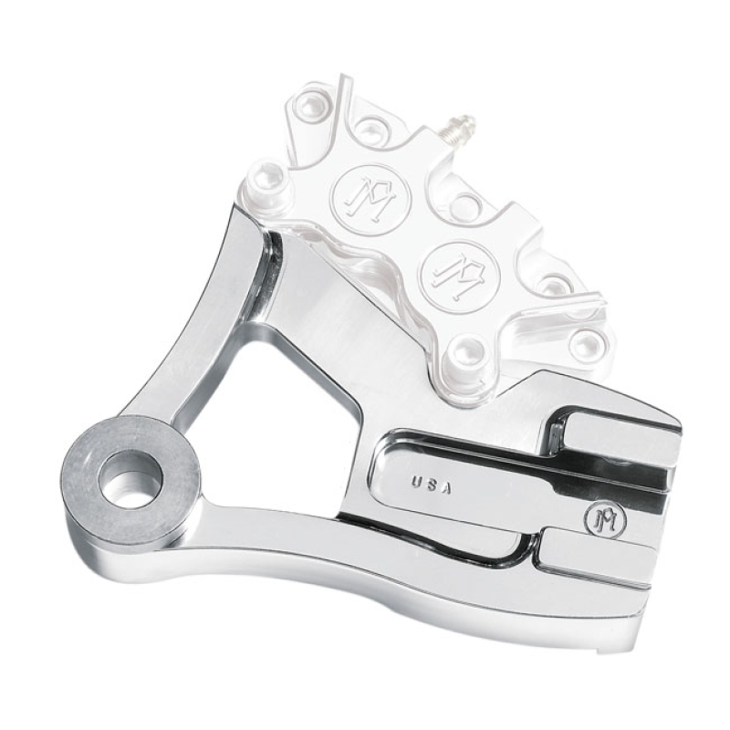 PM, REAR 4-P CALIPER BRACKET, 11.5&quot;. POLISHED 952600