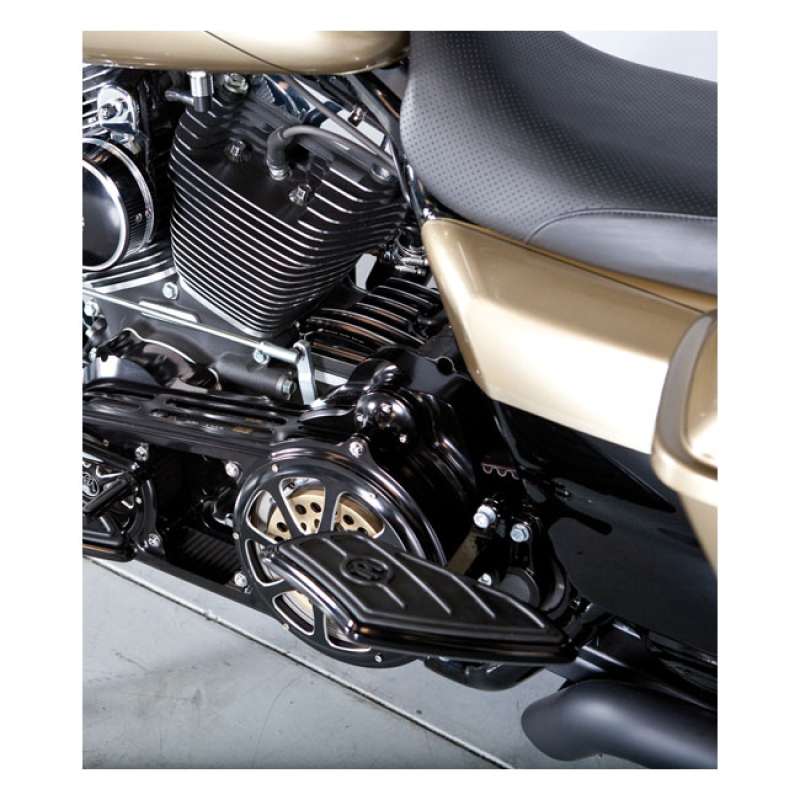 PM CONTOUR PASSENGER FLOORBOARDS, BLACK 952798