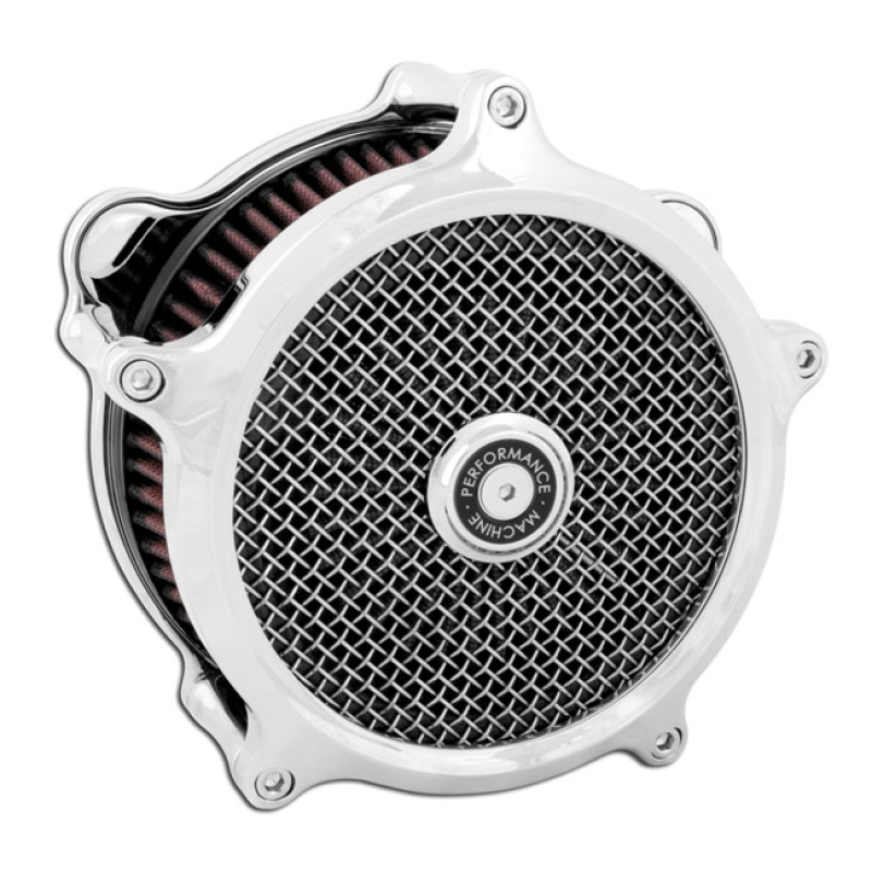 PM, 'SUPER GAS INTERCHANGE' AIR CLEANER KIT. CHROME CHROME PLATED FINI 952832