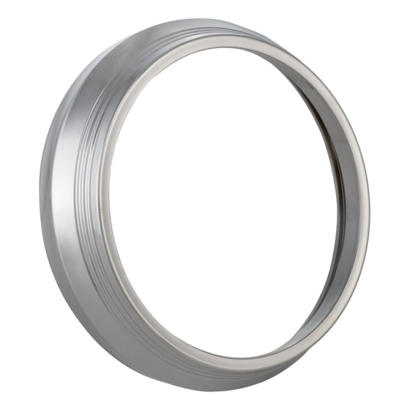 PM, 7&quot; HEADLAMP BEZEL. MERC. CHROME 953057