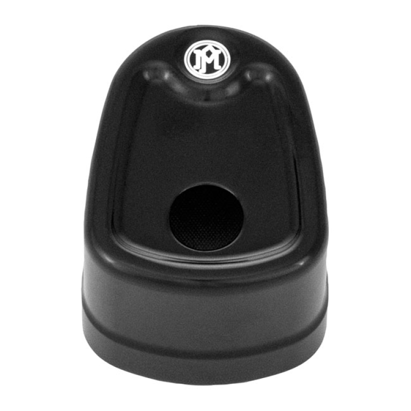 PERFORMANCE MACHINE, IGNITION SWITCH COVER SMOOTH. BLACK CC 953464
