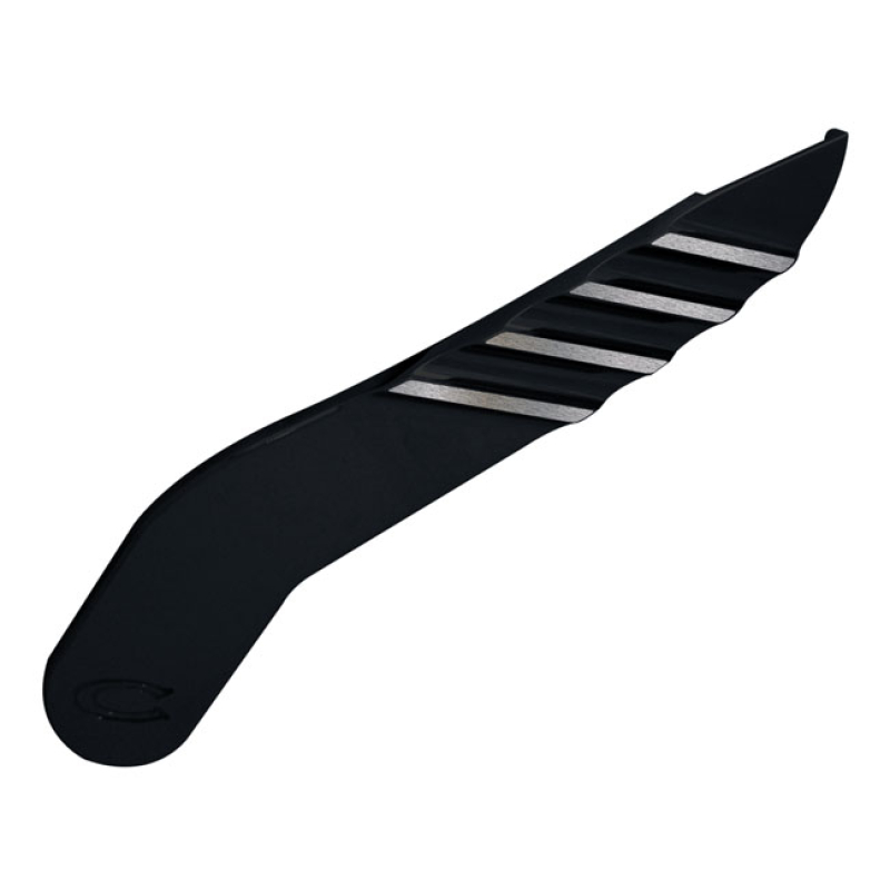 COVINGTONS ALU BRAKE ARM COVER FINNED, BLACK 953742
