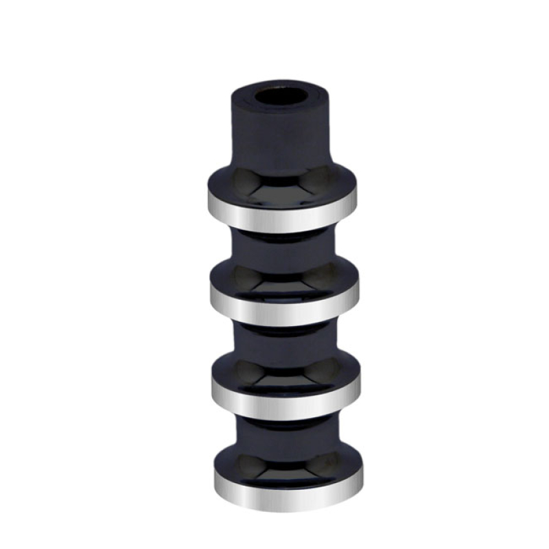 COVINGTONS, FINNED SHIFT/BRAKE PEG. BLACK CC BLACK ANODIZED CNC MACHIN 953800