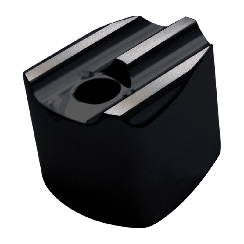 COVINGTONS, TOURING FINNED IGNITION SWITCH COVER. BLACK CC BLACK CC (B 953806