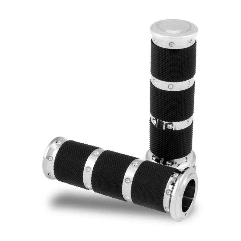 PM, XLS GRIPS CHROME 1.350&quot; OD 953965