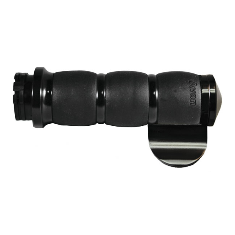 AVON VELVET AIR CUSHIONED GRIPS, BLACK ANODIZED 956021