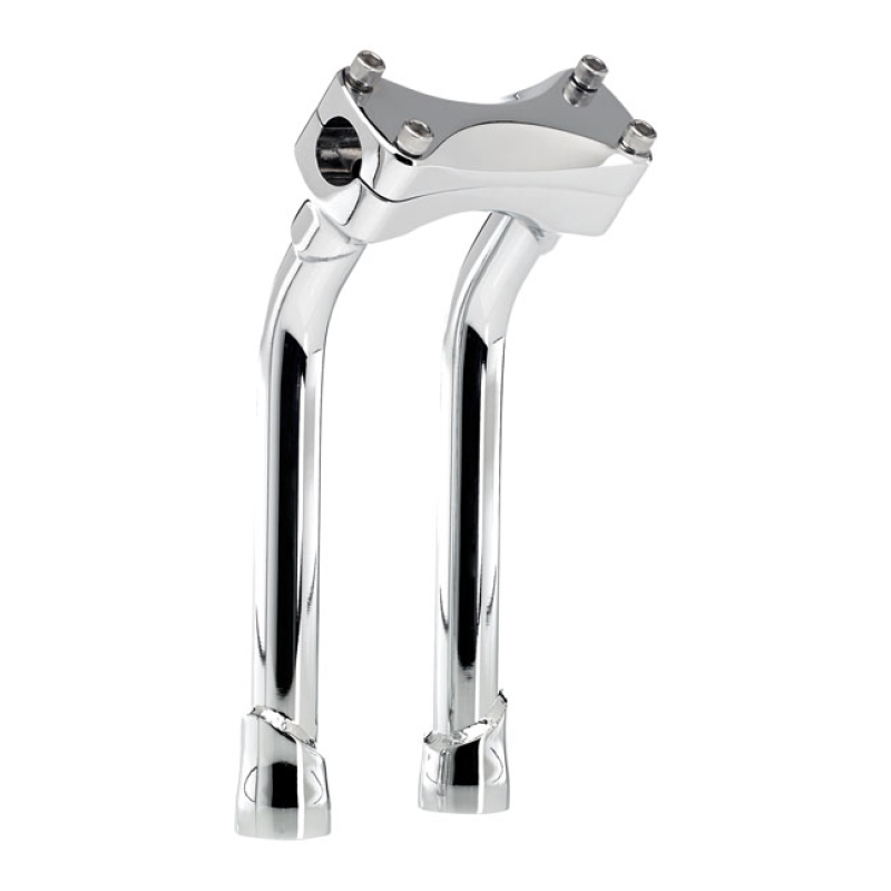 BILTWELL, MURDOCK PULLBACK RISERS 10&quot; CHROME CHROME PLATED. THIS COMES 956186