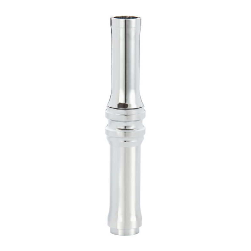 ARLEN NESS, TC 10-GAUGE PUSHROD COVER SET. CHROME CHROME. CNC MACHINED 956432
