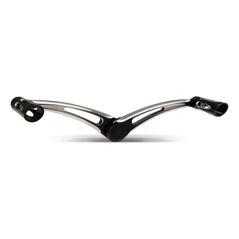 ARLEN NESS, HEEL/TOE SHIFT KIT. DEEP CUT. BLACK BLACK ANODIZED FINISH. 959150