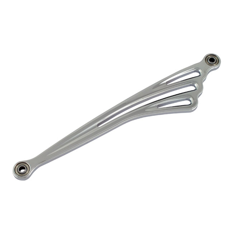 ARLEN NESS, SHIFTER ROD DEEP CUT FLAT. CHROME CHROME PLATED FINISH. BI 960177