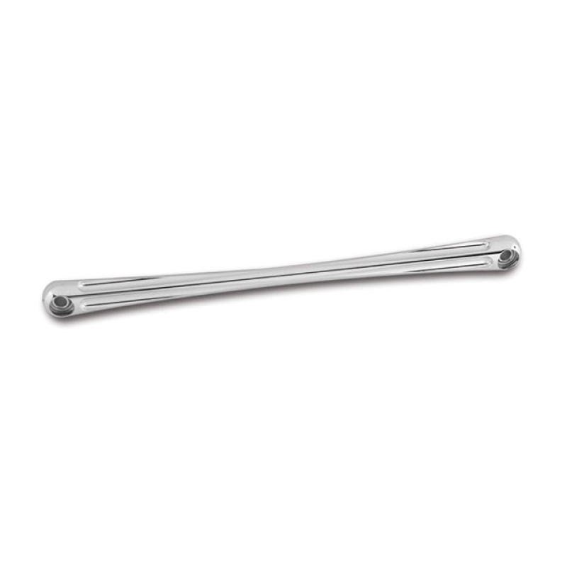 ARLEN NESS, SHIFTER ROD DEEP CUT ROUND. CHROME BILLET 6061-T6 ALUMINUM 960179