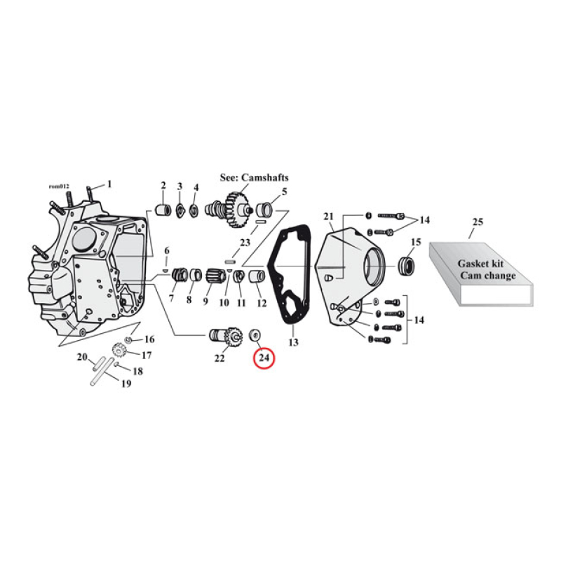 JIMS, STEEL BREATHER VALVE SPACERS .140&quot; USE WITH STEEL BREATHER VALVE 961327