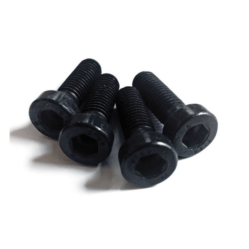 CULT-WERK, FRONT FENDER BOLT KIT. BLACK BLACK ZINC PLATED. 963038