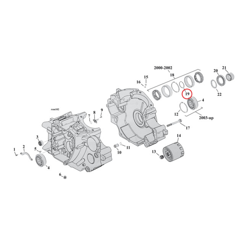 SPACER .108 INCH, SPR SH BEARING 965392