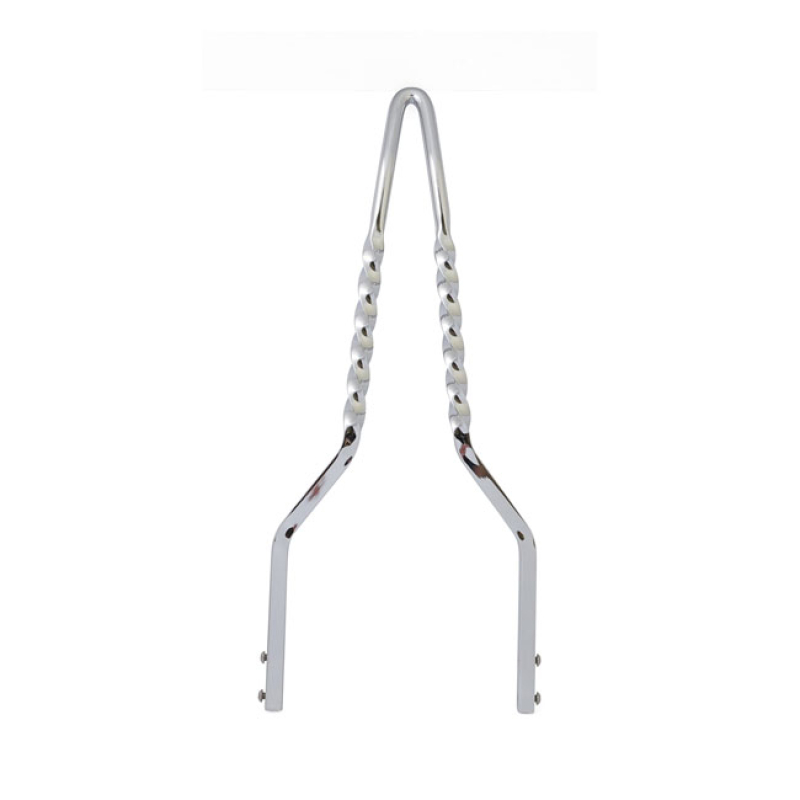 CYCLE VISIONS TWISTED STICK SISSY BAR 18&quot;, CHROME CHROME. 18&quot; TALL. SI 968334
