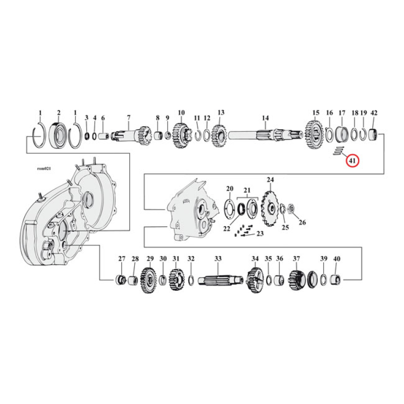 SONNAX TRANSMISSION ROLLER +.0008&quot; 969097
