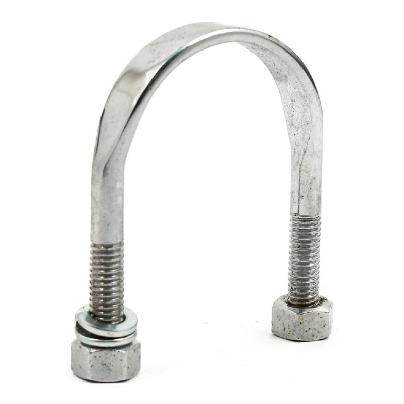 U-BOLT KIT, JIFFY BRACKET. WITH NUTS. CHROME  OEM REPLACEMENT REFERENC 970115