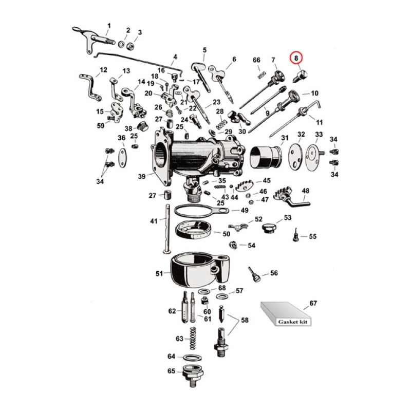 LOCK SCREW, HIGH SPEED NEEDLE VALVE 970261