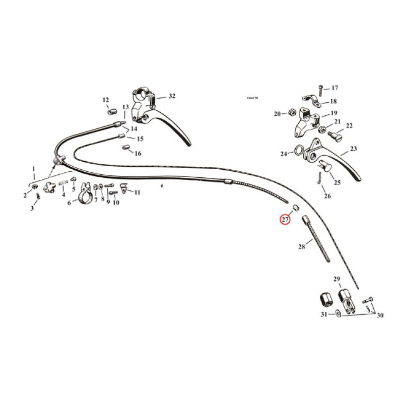 NUT, FELT WASHER PACKING 970424