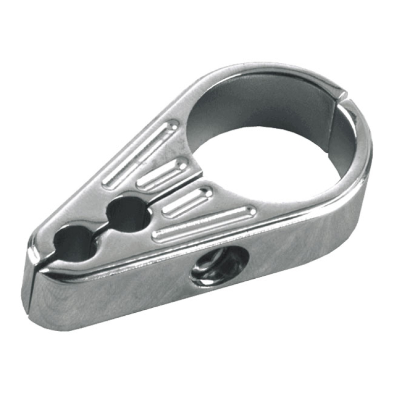THROTTLE CABLE CLAMPS, SLOTTED DUAL CABLE. FITS HANDLEBARS 970588
