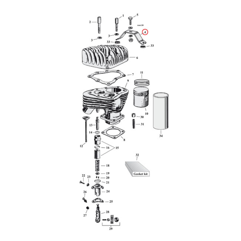 MOTORMOUNT BRACKET 971170